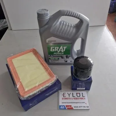 Accent 95-00 Yumurta 1,5 Enj. Yağ Bakım Seti