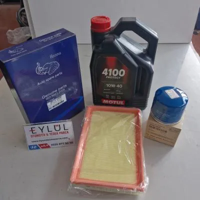 Accent 00-05 1,3 / 1,5 Benzinli Yağ Bakım Seti Motul