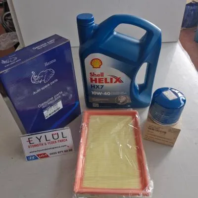 Accent 00-05 1,3 / 1,5 Benzinli Yağ Bakım Seti Shell