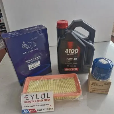 Getz 1,3 / 1,4 Benzinli Yağ Bakım Seti Motul