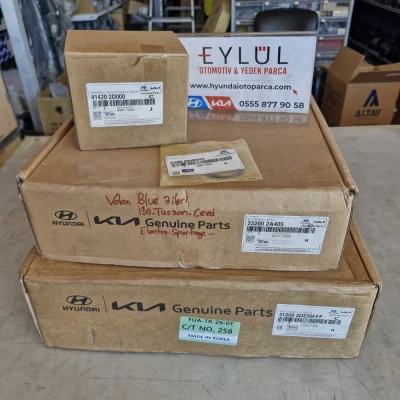 DCT Kavrama ( 41200-2D200FFF ) Volan ( 23200-2A405 ) Rulman ( 41420-2D000 ) Set Blue / İ30 / Ceed / Tucson / Sportage 