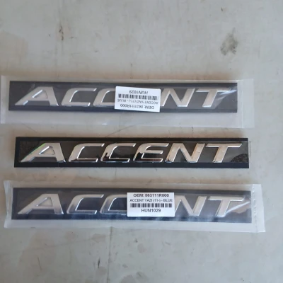 Hyundai Accent Blue Amblem Yazı 863111R000